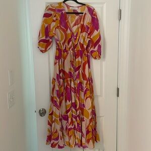 Petal and pup size XL but fits Large too maxi dress!